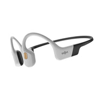 Shokz OpenSwim Pro White Bluetooth Headset & MP3 Dual Modes Bone Conduction IP68 Waterproof Dual Noise Reduction 9Hrs Battery Life Swimming Earplugs Included
