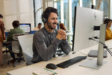 HP Poly Mission 615 Monaural USB Wired Headset TAA