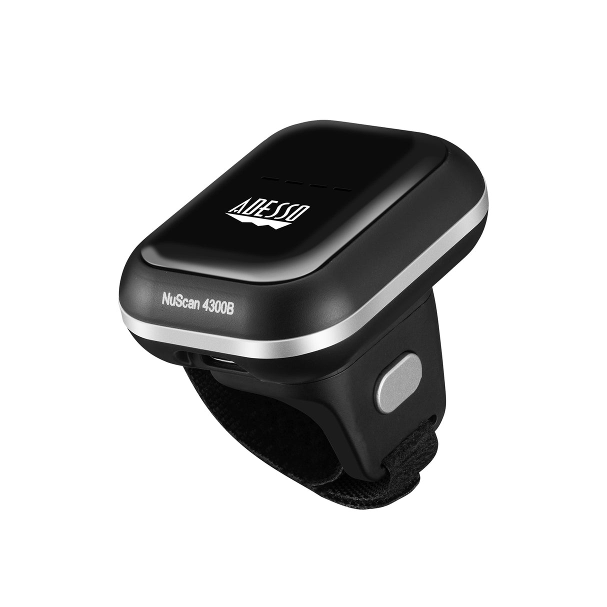 Adesso Barcode Scanner Ring Wearable CMOS Sensor Bluetooth & 2.4GHz Wireless Connectivity 1D/2D