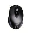 Klipxtreme Mouse Wireless Ergonomic 2.4Ghz 4 Button Ambidextrous 1600dpi PC/Mac - Black