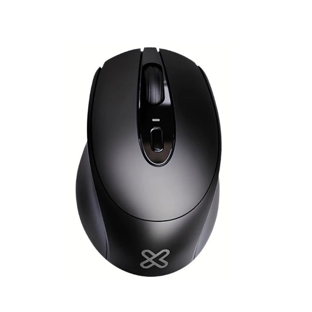 Klipxtreme Mouse Wireless Ergonomic 2.4Ghz 4 Button Ambidextrous 1600dpi PC/Mac - Black