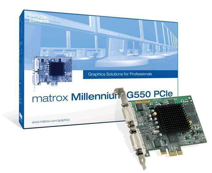 Matrox G55-MDDE32F graphics card GDDR