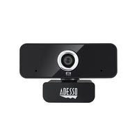 Adesso Webcam CyberTrack 6S 4K (8MP) Ultra HD Manual Focus with built in Microphone & Privacy Shutter - TAA Compliant