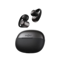 Shokz OpenDots 2 BLACK True Wireless Earbuds Clip On Nickel Titanium Ultra Lightweight Premium Dolby Audio Triple Mic - IP57 Water Resistant - Wireless Charge Case 40hr Playtime
