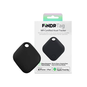SWAY FINDR Tag MFI Smart Tracking Device - Black