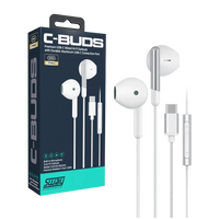 SWAY Earbuds Wired USB-C with Volume Control - White