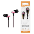 AMPD Earbuds Wired Element 3.5mm - Pink