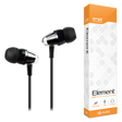 AMPD Earbuds Wired Element 3.5mm - Silver