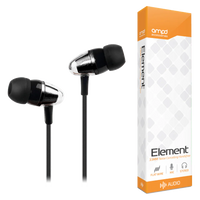AMPD Earbuds Wired Element 3.5mm - Silver