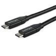 StarTech.com 3ft (1m) USB-C Fast Charging Cable, Charge & Sync, 100W (5A) PD, USB 2.0, USB-IF Certified - USB C Charging Cord