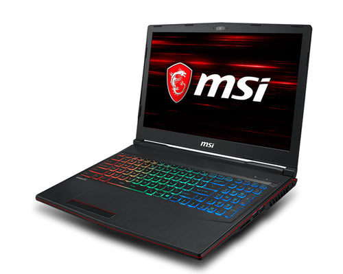 MSI Gaming GP63 8RE-202CA Leopard Intel® Core™ i7 i7-8750H Laptop 39.6 cm (15.6") Full HD 16 GB DDR4-SDRAM 1.12 TB HDD+SSD NVIDIA® GeForce® GTX 1060 Windows 10 Home Black