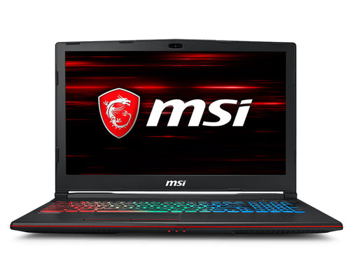 MSI Gaming GP63 8RE-202CA Leopard Intel® Core™ i7 i7-8750H Laptop 39.6 cm (15.6") Full HD 16 GB DDR4-SDRAM 1.12 TB HDD+SSD NVIDIA® GeForce® GTX 1060 Windows 10 Home Black
