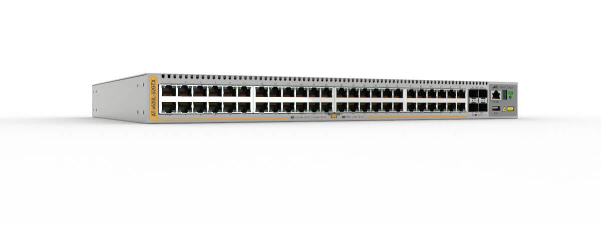 Allied Telesis AT-X530L-52GTX-10 network switch Managed L3 Gigabit Ethernet (10/100/1000) Grey