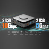 j5create JCD3199P mobile device charger Smartphone, Headset, Headphones Grey USB Wireless charging Fast charging Indoor