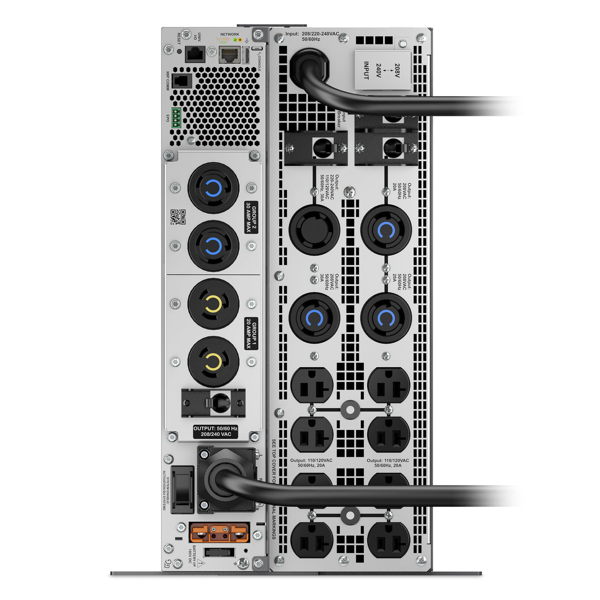 APC SRTL5KRM2UT-5KTF uninterruptible power supply (UPS) Double-conversion (Online) 4.9 kVA 4900 W 16 AC outlet(s)