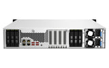 QNAP TS-h1887XU-RP NAS Rack (2U) Intel Xeon E E-2334 16 GB DDR4 0 TB QuTS hero Black, White