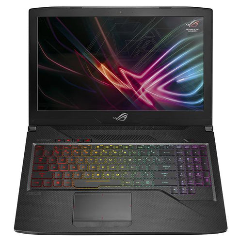 ASUS ROG Strix GL503GE-Q72SP-CB Scar Edition Intel® Core™ i7 i7-8750H Laptop 39.6 cm (15.6") Full HD 16 GB DDR4-SDRAM 1.25 TB Hybrid-HDD+SSD NVIDIA® GeForce® GTX 1050 Ti Wi-Fi 5 (802.11ac) Windows 10 Pro Black