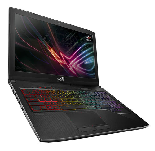 ASUS ROG Strix GL503GE-Q72SP-CB Scar Edition Intel® Core™ i7 i7-8750H Laptop 39.6 cm (15.6") Full HD 16 GB DDR4-SDRAM 1.25 TB Hybrid-HDD+SSD NVIDIA® GeForce® GTX 1050 Ti Wi-Fi 5 (802.11ac) Windows 10 Pro Black