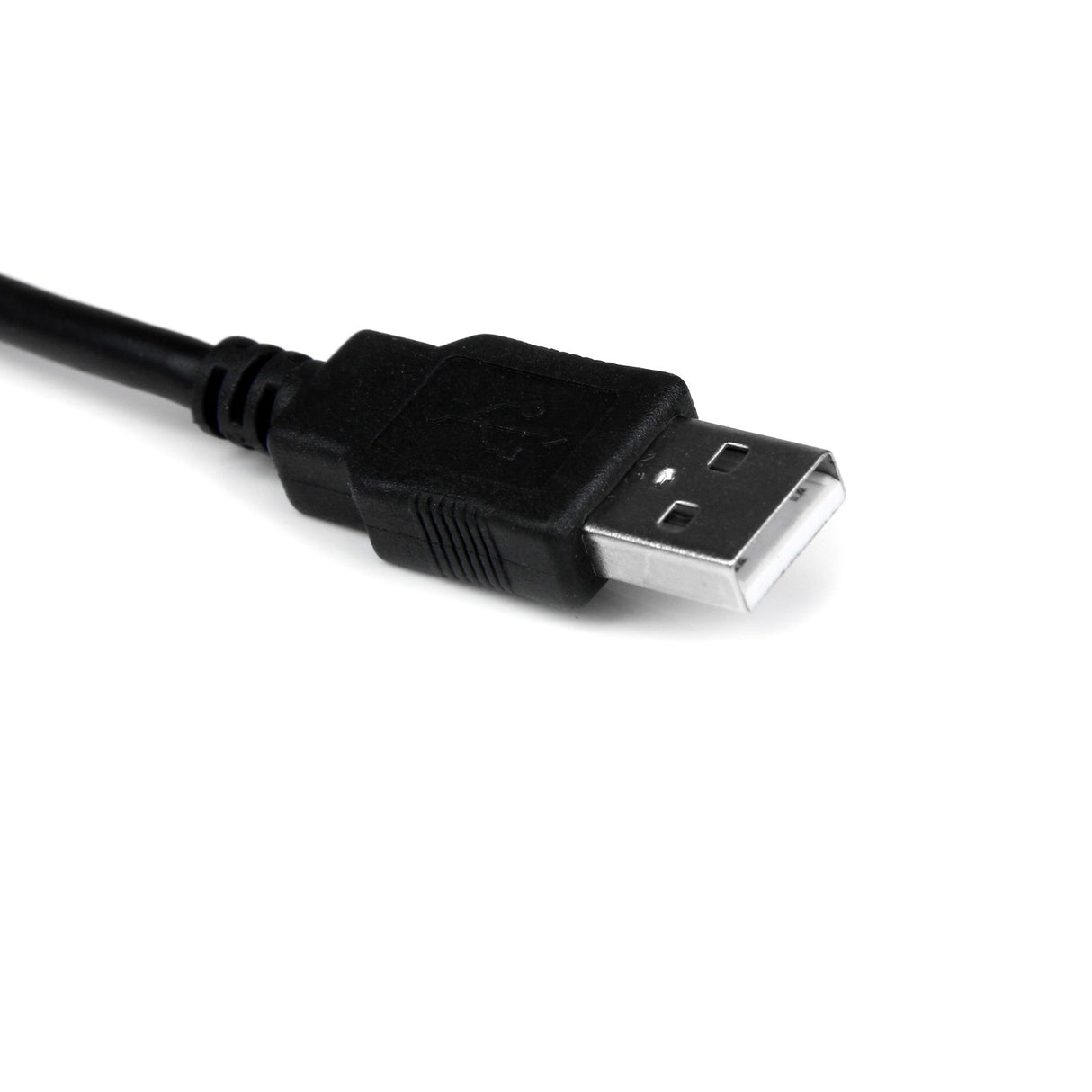 StarTech.com 1 ft USB to RS232 Serial DB9 Adapter Cable with COM Retention - TAA