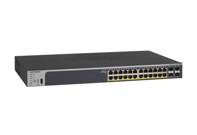 NETGEAR 28-Port PoE Gigabit Ethernet Smart Switch (GS728TPP)