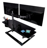 3M MM200B monitor mount / stand 72.4 cm (28.5") Desk Black
