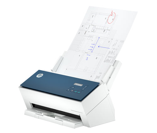 HP ScanJet Enterprise Flow 9000 s1 Sheet-fed scanner 600 x 600 DPI A3 Blue, White