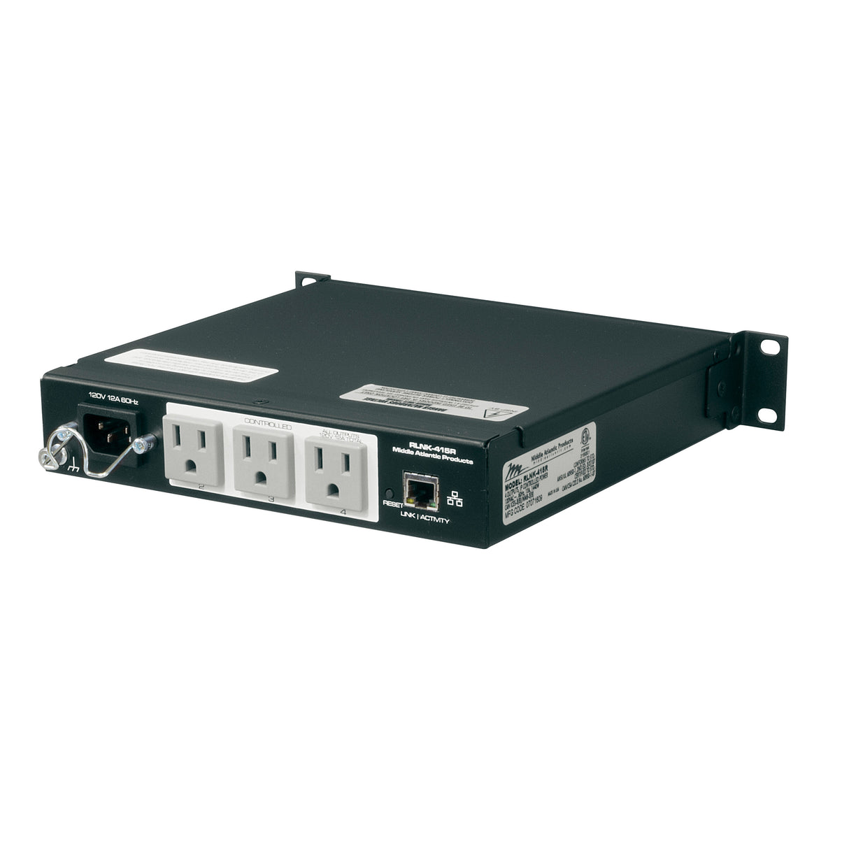 Middle Atlantic Select Series PDU with RackLink, 4 Outlet