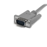StarTech.com 10 ft DB9 RS232 Serial Null Modem Cable F/M
