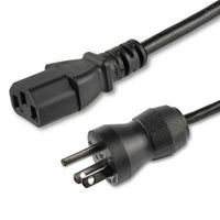 StarTech.com 10ft (3m) Hospital Grade Power Cord, 18AWG, NEMA 5-15P to C13, 10A 125V, Green Dot Medical Power Cable, PC Power Supply Power Cable, Printer / Monitor Power Cable - UL Listed