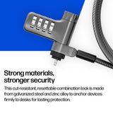 HP Universal Resettable Combination Cable Lock