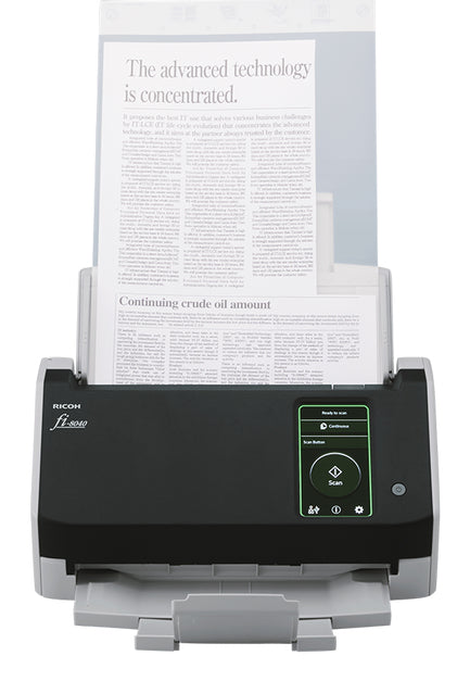 Ricoh FI-8040 ADF + Manual feed scanner 600 x 600 DPI A4 Black, Grey
