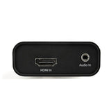 StarTech.com HDMI to USB C Video Capture Device 1080p 60fps - UVC - External USB 3.0 Type-C Capture/Live Streaming - HDMI Audio/Video Recorder Adapter - Works with USB-C/USB-A/Thunderbolt 3 - TAA