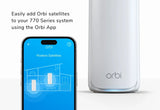 NETGEAR Orbi 770 Tri-band (2.4 GHz / 5 GHz / 6 GHz) Wi-Fi 7 (802.11be) White 2 Internal