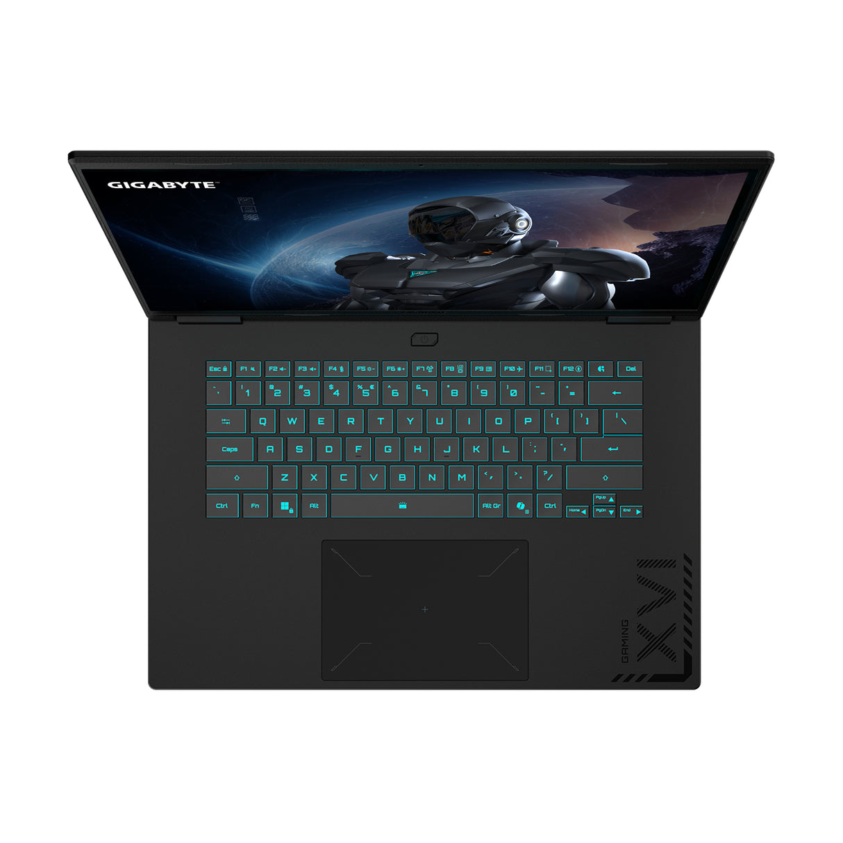 GIGABYTE GAMING A16 3VHK3US894SH laptop AMD Ryzen™ 7 260 40.6 cm (16") WUXGA 16 GB DDR5-SDRAM 1 TB SSD NVIDIA GeForce RTX 5060 Wi-Fi 6E (802.11ax) Windows 11 Home Black