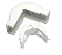 HellermannTyton RaceWay 1 3/4" External Cover with 1" bend radius  - White