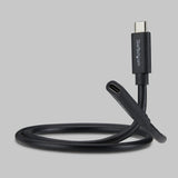 StarTech.com 2ft (60cm) 40Gbps USB4 Extension Cable, Thunderbolt 4 Compatible, 240W Charging, 8K 60Hz/4K 240Hz, USB-C Extender Cord, DP2.1 Type C Male to Female, MacBook, iPhone, iPad