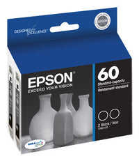 Epson C13T060120-D2 ink cartridge 2 pc(s) Original Standard Yield Black