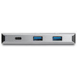 StarTech.com 4 Port USB C Hub w/ 3x USB A & 1x USB C - SuperSpeed 10Gbps USB Type-C 3.2 Gen 2 Hub - USB Bus Powered - Compact USB-C to USB Adapter Hub - Portable/Laptop Hub - Aluminum - TAA