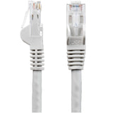 StarTech.com 10ft CAT6 Cable - Gray CAT6 Ethernet Cable - Gigabit Ethernet Wire - 250MHz 100W PoE RJ45 UTP CAT 6 Network/Patch Cord Snagless - Individually Tested