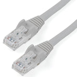 StarTech.com 10ft CAT6 Cable - Gray CAT6 Ethernet Cable - Gigabit Ethernet Wire - 250MHz 100W PoE RJ45 UTP CAT 6 Network/Patch Cord Snagless - Individually Tested