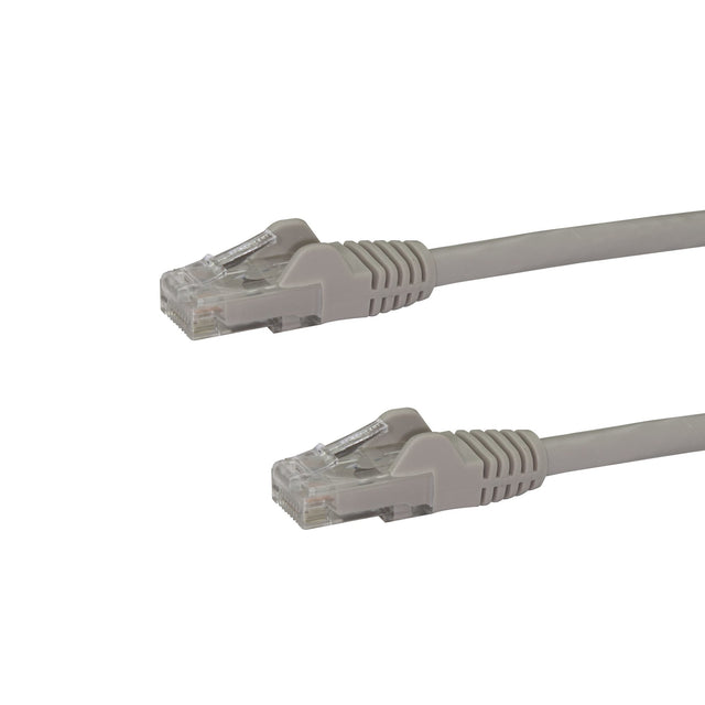 StarTech.com 6ft CAT6 Cable - Gray CAT6 Ethernet Cable - Gigabit Ethernet Wire - 250MHz 100W PoE RJ45 UTP CAT 6 Network/Patch Cord Snagless - Individually Tested