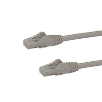 StarTech.com 100ft CAT6 Ethernet Cable - Gray CAT 6 Gigabit Ethernet Wire -250MHz 100W PoE RJ45 UTP Network/Patch Cord Snagless w/Strain Relief Individually Tested