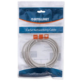 Intellinet IEC-C6-GY-2 networking cable Grey 0.6 m Cat5e U/UTP (UTP)
