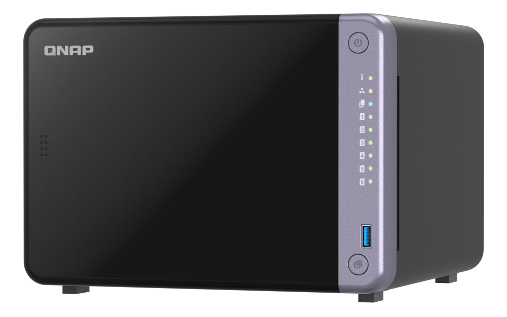 QNAP TS-632X NAS Tower Alpine Alpine AL-524 4 GB DDR4 QNAP QTS Black