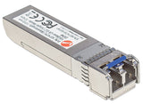 Intellinet Transceiver Module Optical, 10 Gigabit Fiber SFP+, 10GBase-LR (LC) Single-Mode Port, 10km, Wavelength 1310nm, MSA Compliant, Equivalent to Cisco SFP+10GB-LR, Ethernet, Fibre, Three Year Warranty
