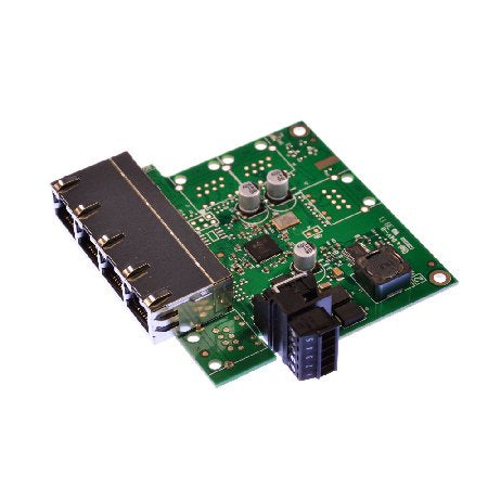 Brainboxes SW-104 network switch Fast Ethernet (10/100) Green