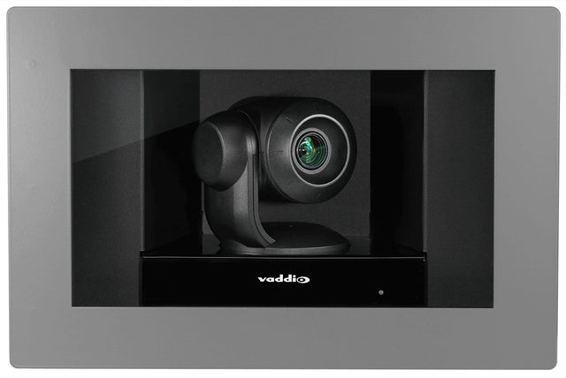 Vaddio RoboSHOT IW Clear Glass PTZ Camera 2.38 MP Grey 1920 x 1080 pixels 60 fps CMOS 25.4 / 2.8 mm (1 / 2.8")