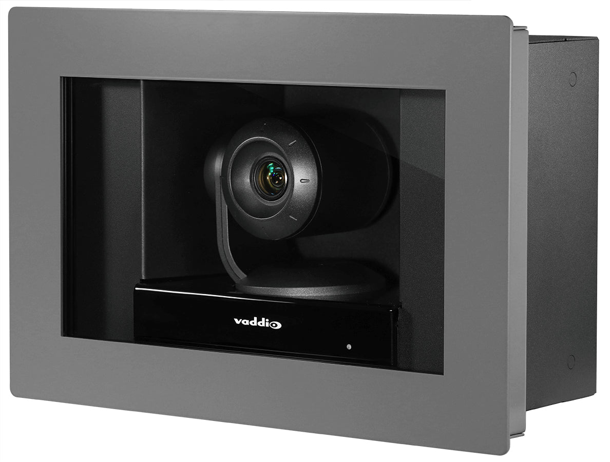 Vaddio RoboSHOT IW Clear Glass PTZ Camera 2.38 MP Grey 1920 x 1080 pixels 60 fps CMOS 25.4 / 2.8 mm (1 / 2.8")