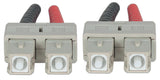 Intellinet Fiber Optic Patch Cable, OM3, SC/SC, 2m, Aqua, Duplex, Multimode, 50/125 µm, LSZH, Fibre, Lifetime Warranty