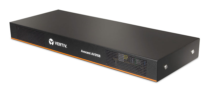 Vertiv Avocent AV3108-400 KVM switch Rack mounting Black